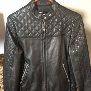 Moda International Victoria's Secret Leather Coat